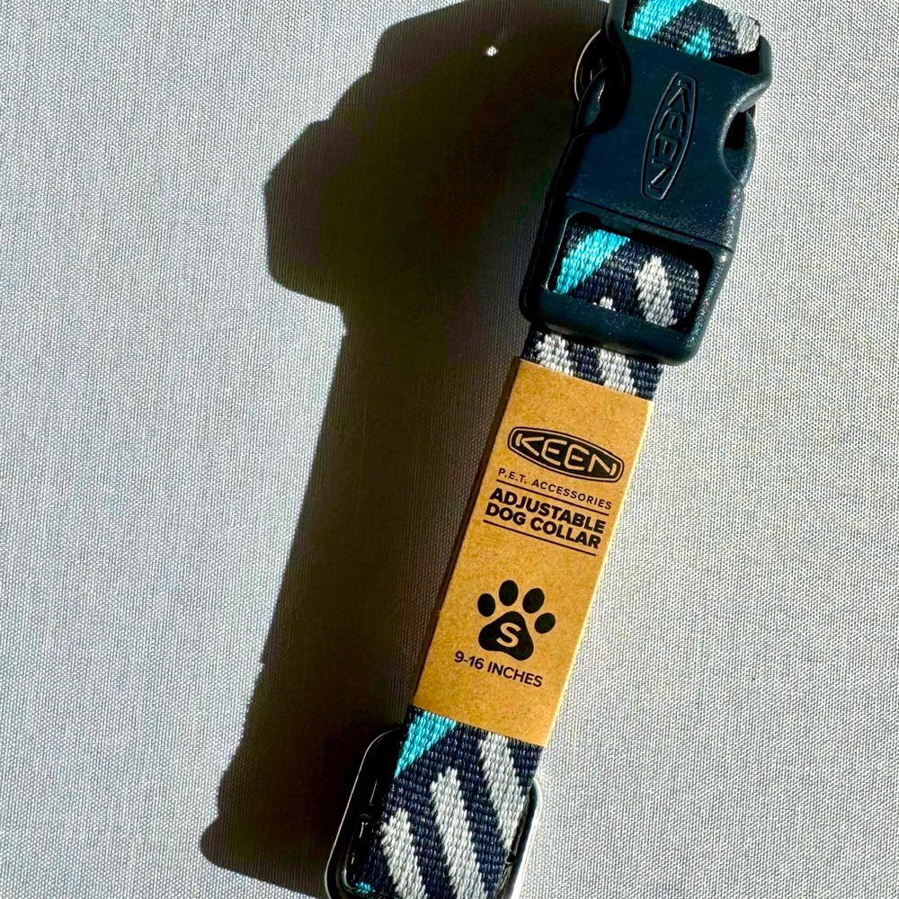 KEEN Dog Collar - NEW! Made from recycled plastic bottles!